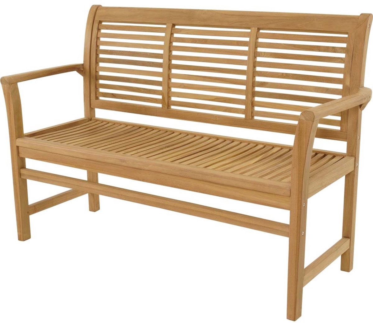 Lesli Living - Loveseat Stripe - Zwart - 142x56x96cm
