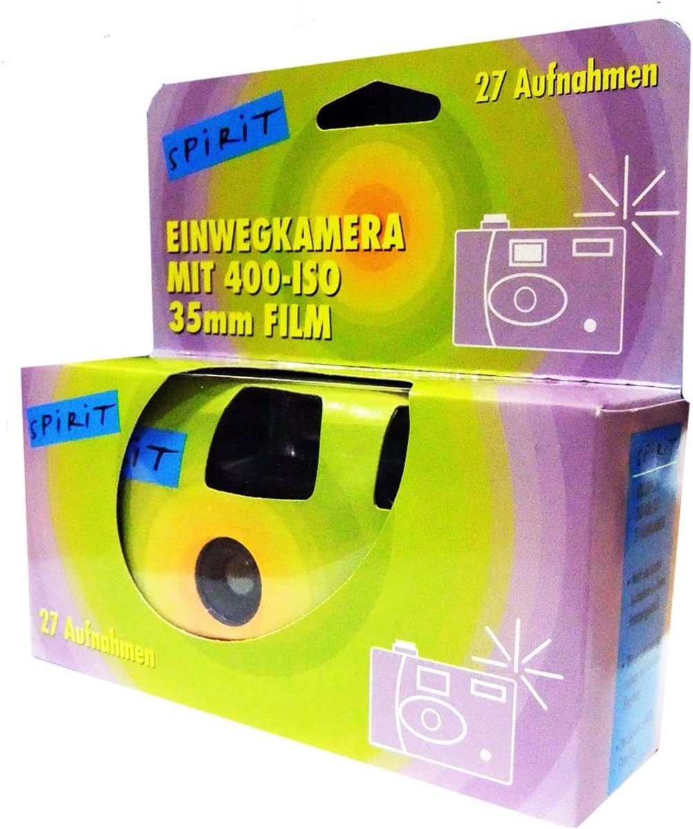Wegwerp Camera Set - Film Camera Pakket - Momenten Vangen - Inclusief Flits Batterij - 3 Pack 27 Foto's - Groen