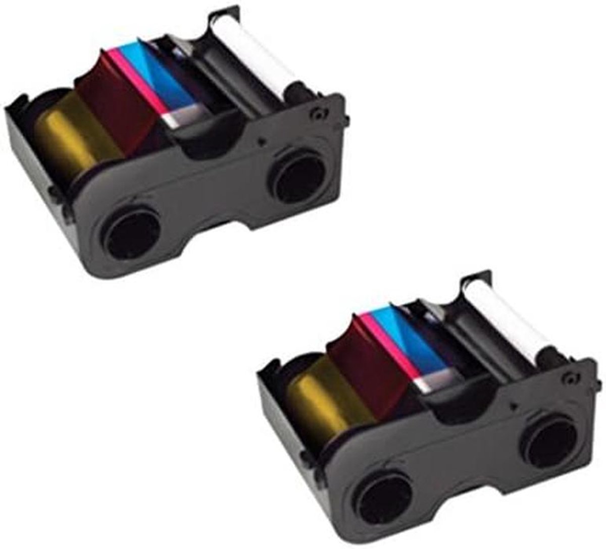 Kleurlinten Bundel - YMCKO Lint - ID Kaarten Printen - Originele Kwaliteit - 2 Pack