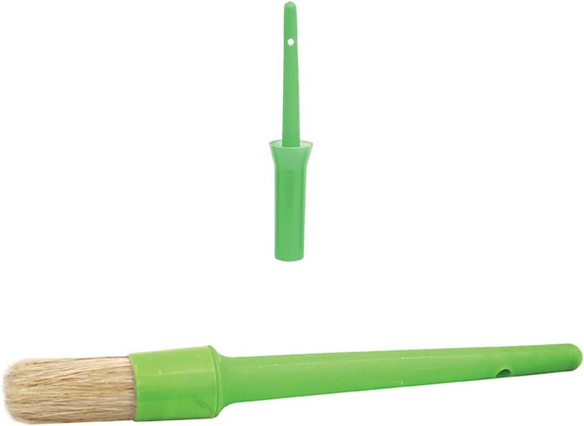 Hoefolie Borstel - Applikator Borstel - Paarden Verzorging - Met Beschermkap - 22cm Lengte