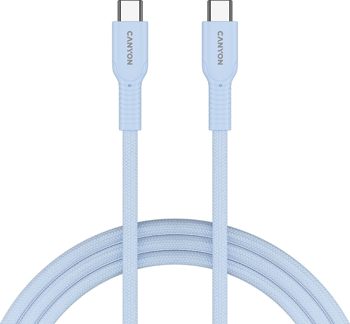 Canyon OnWire 60CL - Kabel - USB-C - 60W - 1m - Niebieski