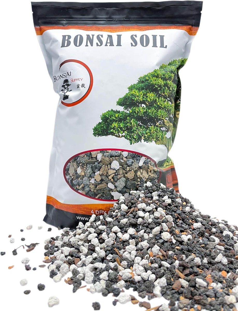 Bonsai Bodem Mix - Potgrond Voeding - Planten Verzorging - Snel Doorlatend - 4 Liter
