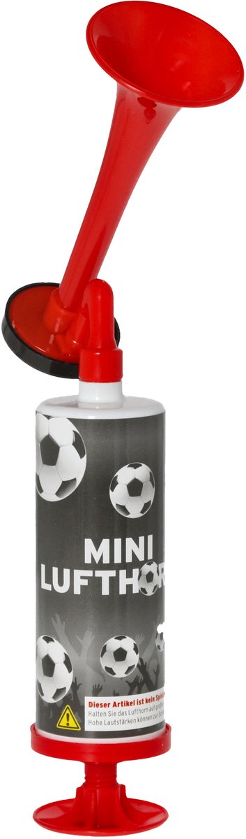 Cepewa Luchthoorn - EK/WK - op luchtdruk - 13 cm - supporter - voetbal - toeter - stadion