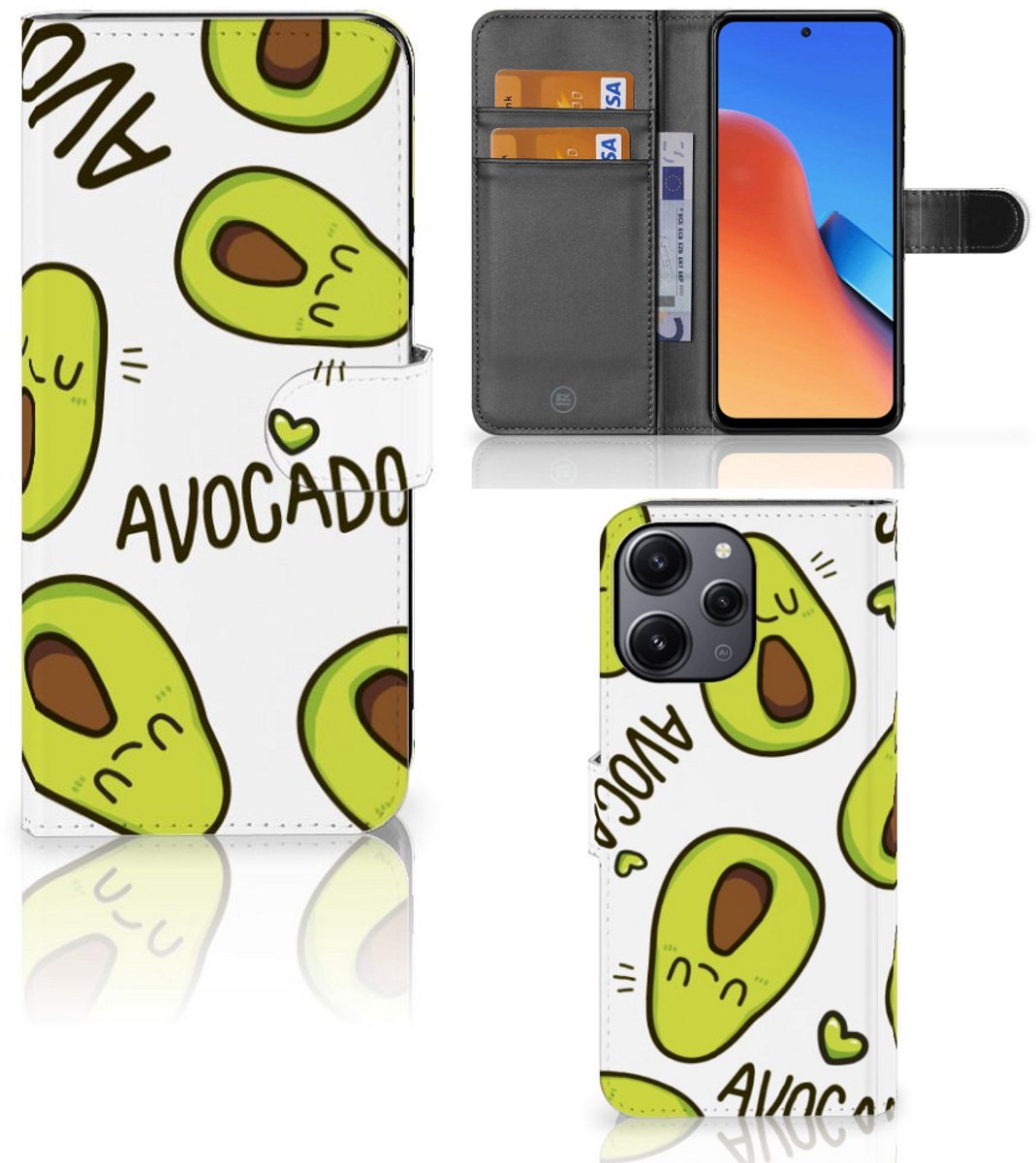 Xiaomi Redmi 12 Leuk Hoesje Avocado Singing