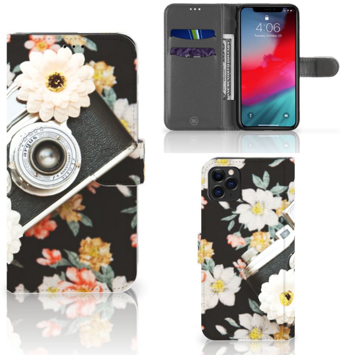 Apple iPhone 11 Pro Max Telefoonhoesje met foto Vintage Camera