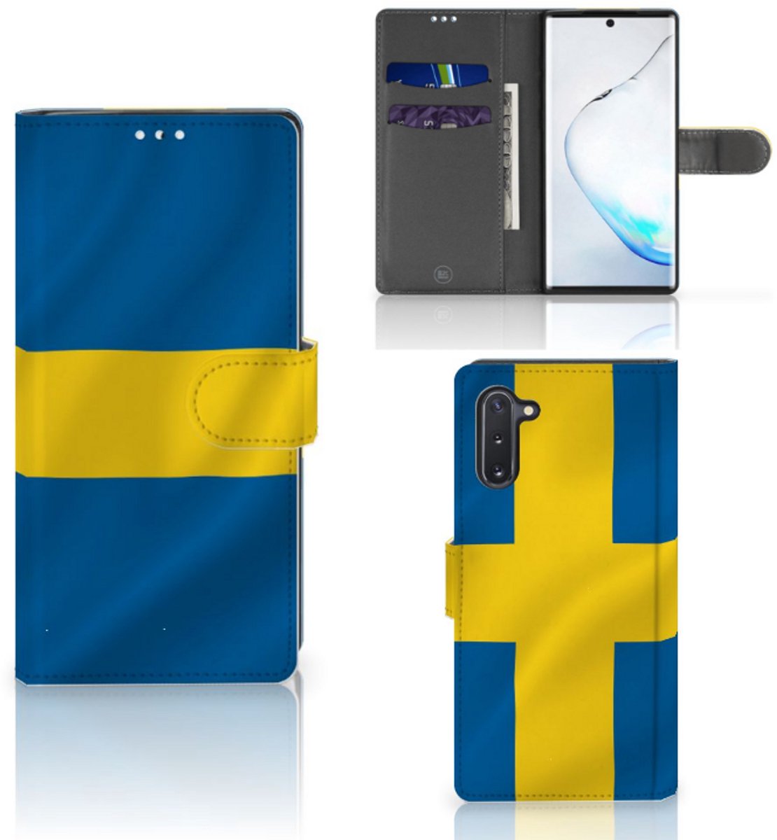Samsung Galaxy Note 10 Bookstyle Case Zweden
