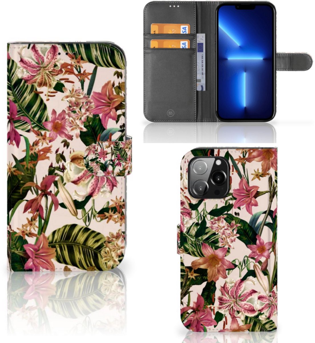 iPhone 13 Pro Max Hoesje Flowers