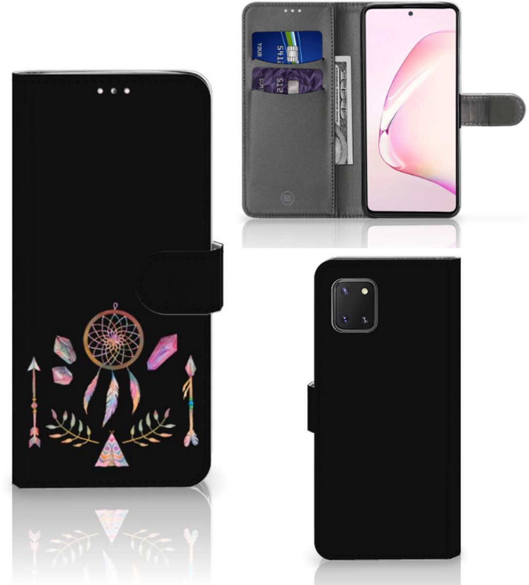 Samsung Note 10 Lite Leuk Hoesje Boho Dreamcatcher