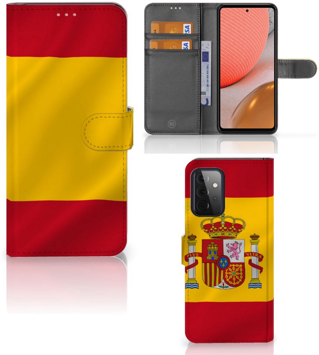 Samsung Galaxy A72 Bookstyle Case Spanje