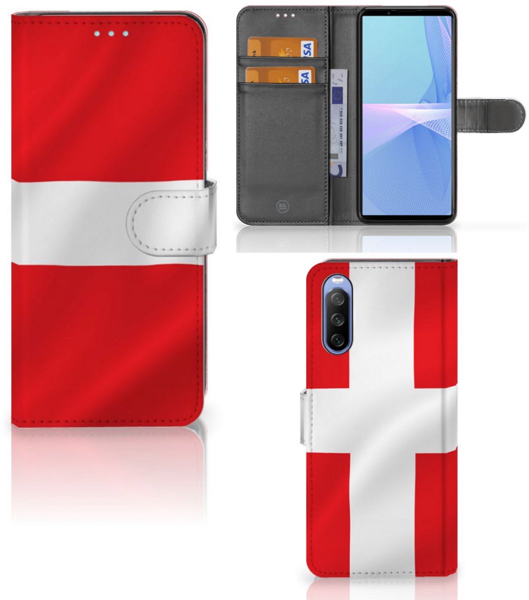 Sony Xperia 10 III Bookstyle Case Denemarken
