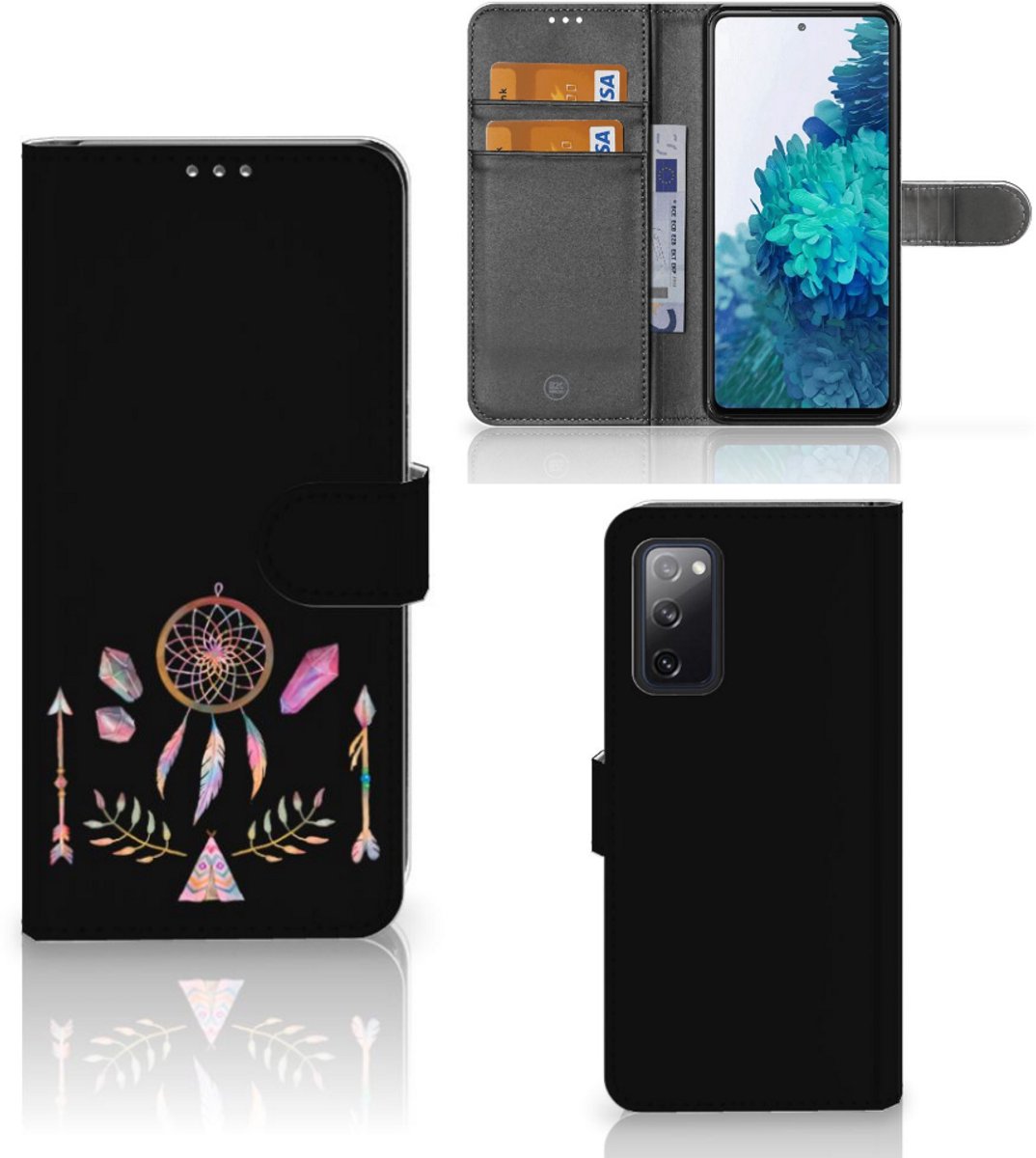 Samsung Galaxy S20 FE Leuk Hoesje Boho Dreamcatcher