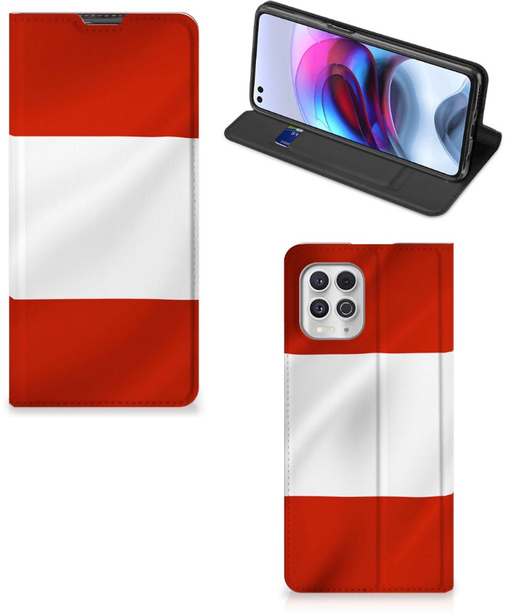 Motorola Moto G100 Standcase Oostenrijk