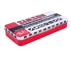 Simson fietsband reparatieset - bandenplak setje - Fitesen repareren