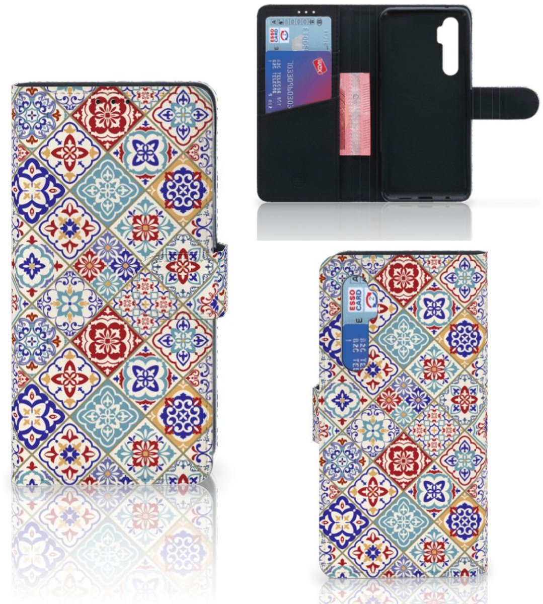Xiaomi Mi Note 10 Lite Bookcase Tiles Color