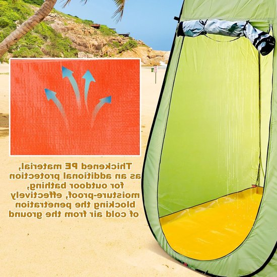 Draagbare Douche Tent Waterdicht Privacy Camping Strand - Tenten