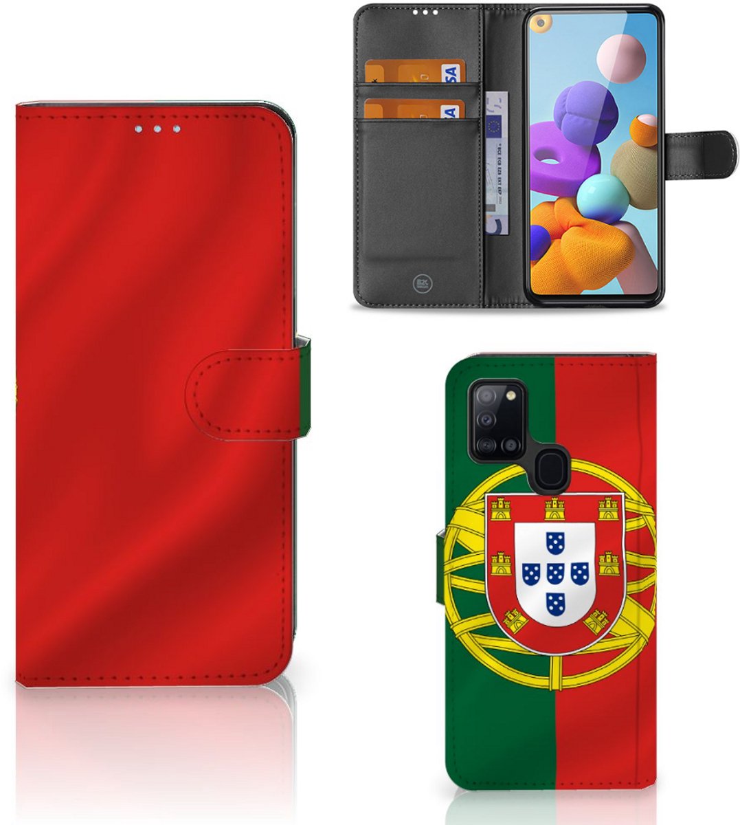 Samsung Galaxy A21s Bookstyle Case Portugal