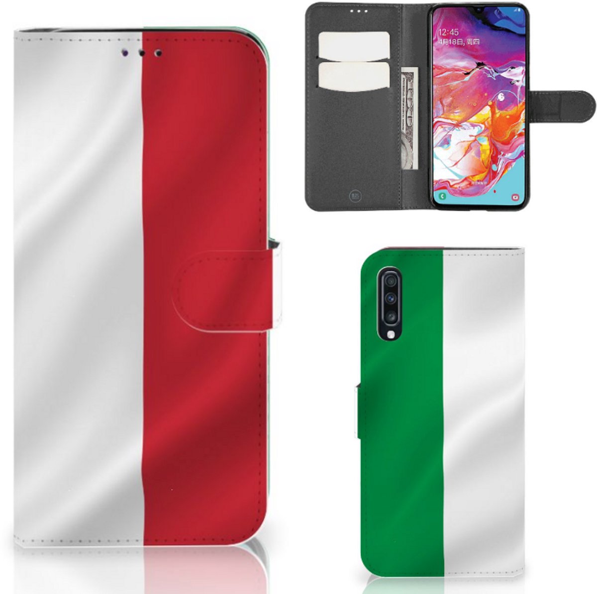 Samsung Galaxy A70 Bookstyle Case Italië