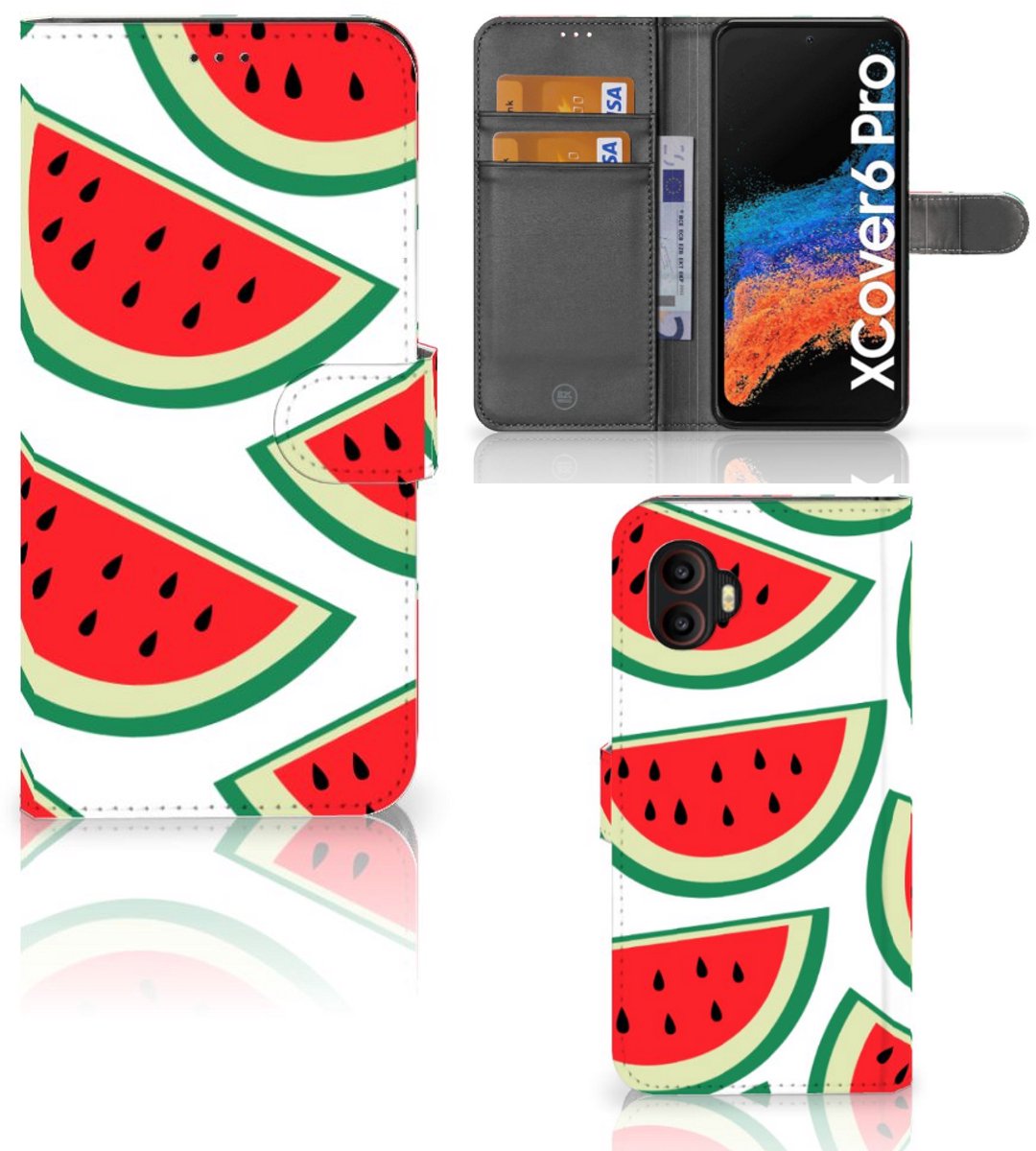 Samsung Galaxy Xcover 6 Pro Book Cover Watermelons