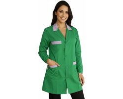 Dames Werkblouse - Bedrijfs Kleding - Schoonmaak Werkzaamheden - Hoge Slijtvastheid - Ademend - Groen
