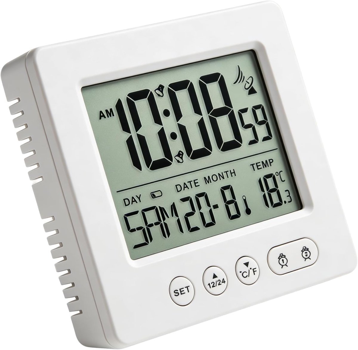 Wekkerradio met Alarm - Nachtwekker - Klokradio - Timerfunctie