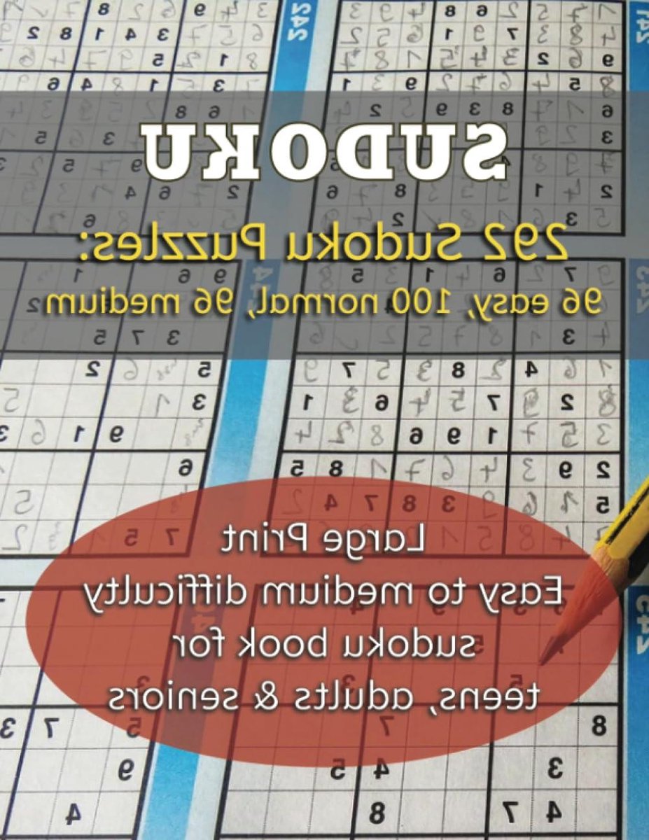 Sudoku Puzzelboek - Denksport Boek - Hersenen Trainen - Grote Letter Print - 8.5 x 11 inch - Niet gespecificeerd