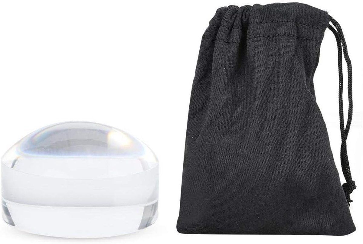 Dome Vergrootglas voor Lezen en Schrijven - Hoge Kwaliteit Optische Lens voor Duidelijke Beelden en Comfortabel Gebruik
