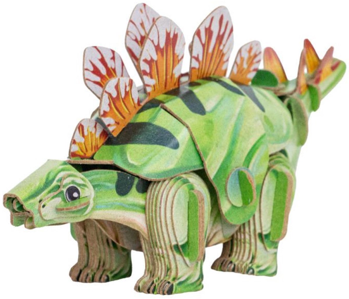 MakeBug D0037 Tiny Series Tiny Dinosaur Stegosaurus 3D Kraft Paper Puzzle