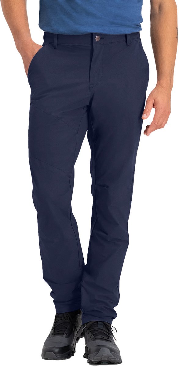NOMAD® Wandelbroek Heren Donkerblauw Lichtgewicht & Sneldrogend Stretch Outdoor Broek Waterafstotend