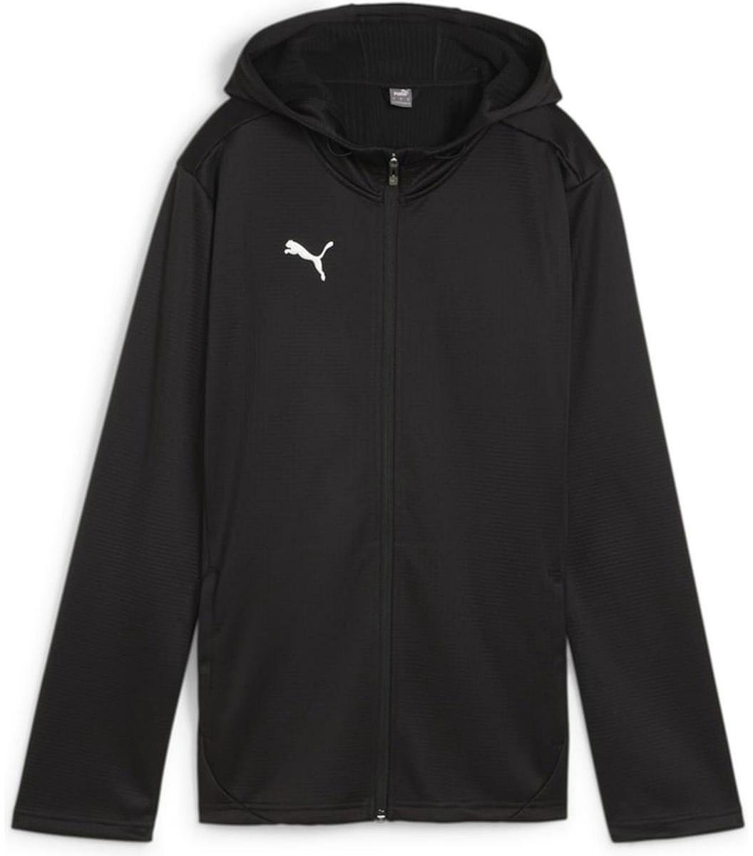 Puma Teamfinal Fleece Jack Dames - Zwart | Maat: XL
