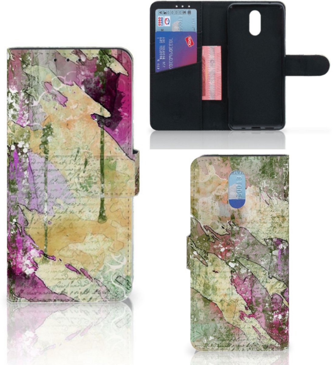 Hoesje Nokia 2.3 Letter Painting