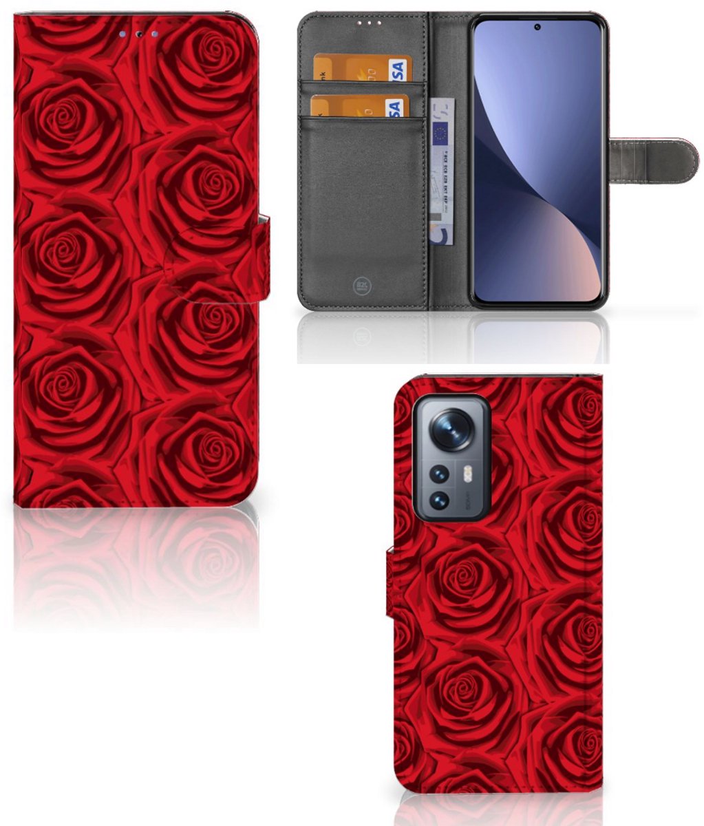 Xiaomi 12 Pro Hoesje Red Roses