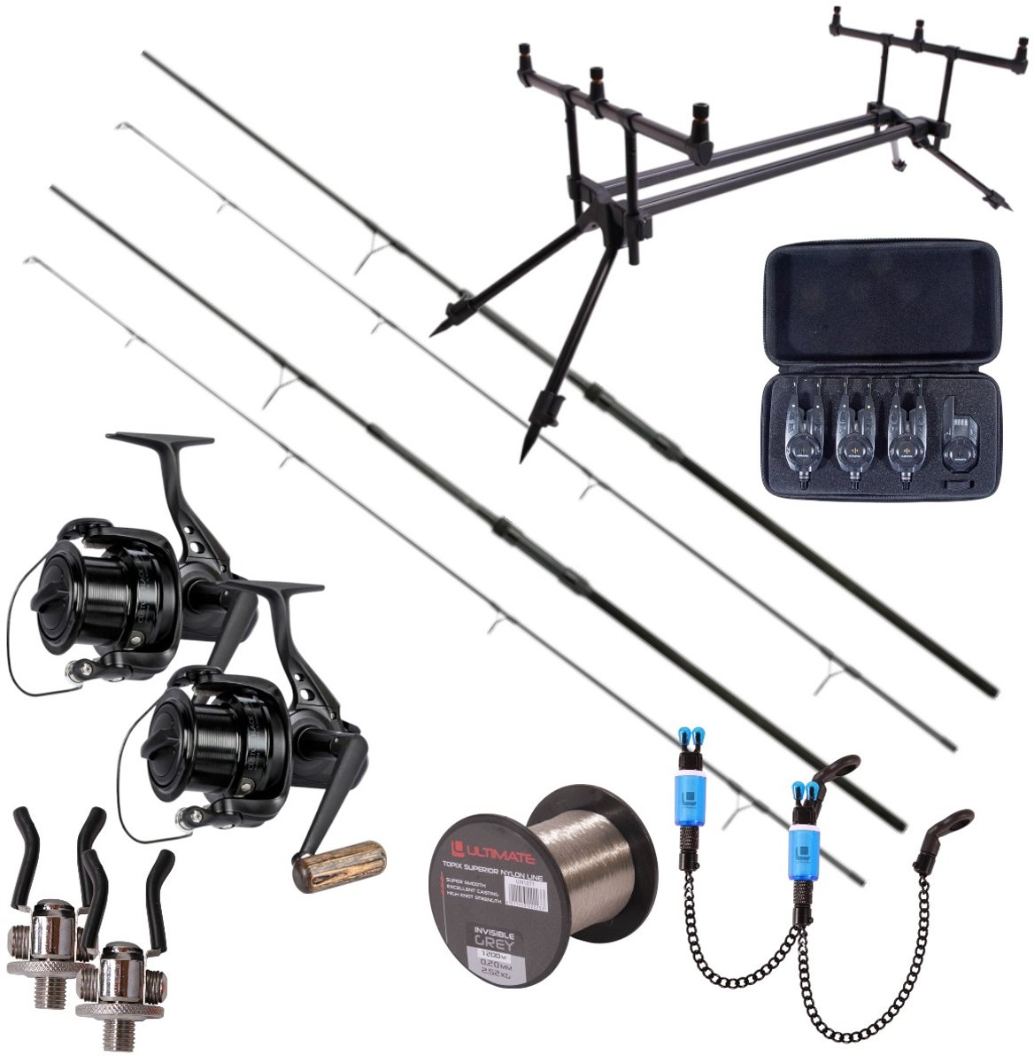 Daiwa EXT Deluxe Karperset Complete - Karper Set