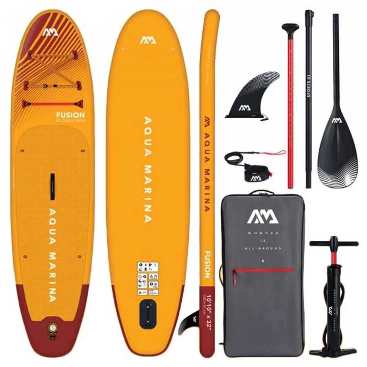 Bol.com Aqua Marina Fusion SUP - 330 cm aanbieding