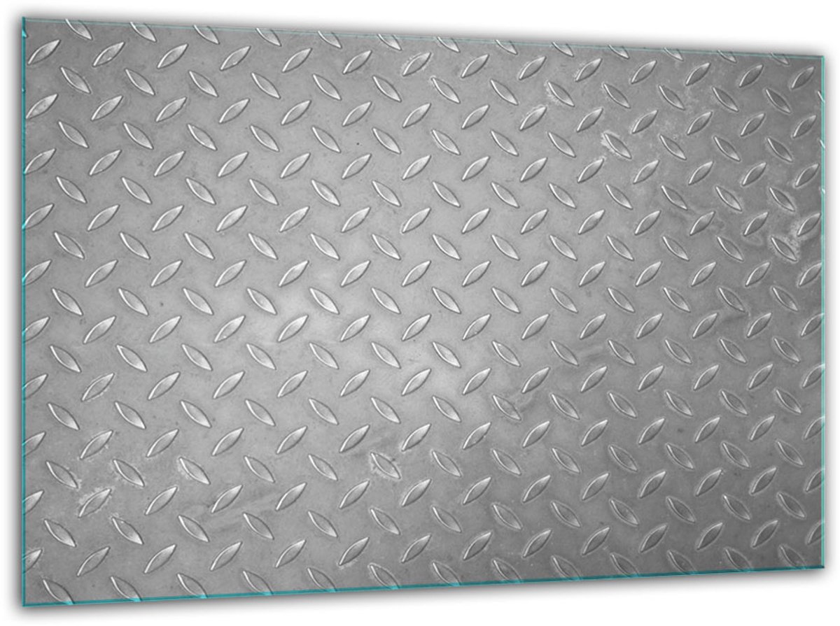 TMK ArtDeko - Glazen Snijplank - 30x22cm - Grijs