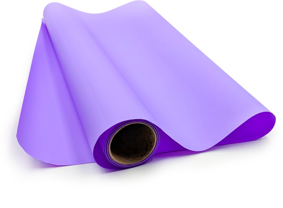 Enchanted Satin Aroma - Florale Folie - Lavendel - 50cm x 9m