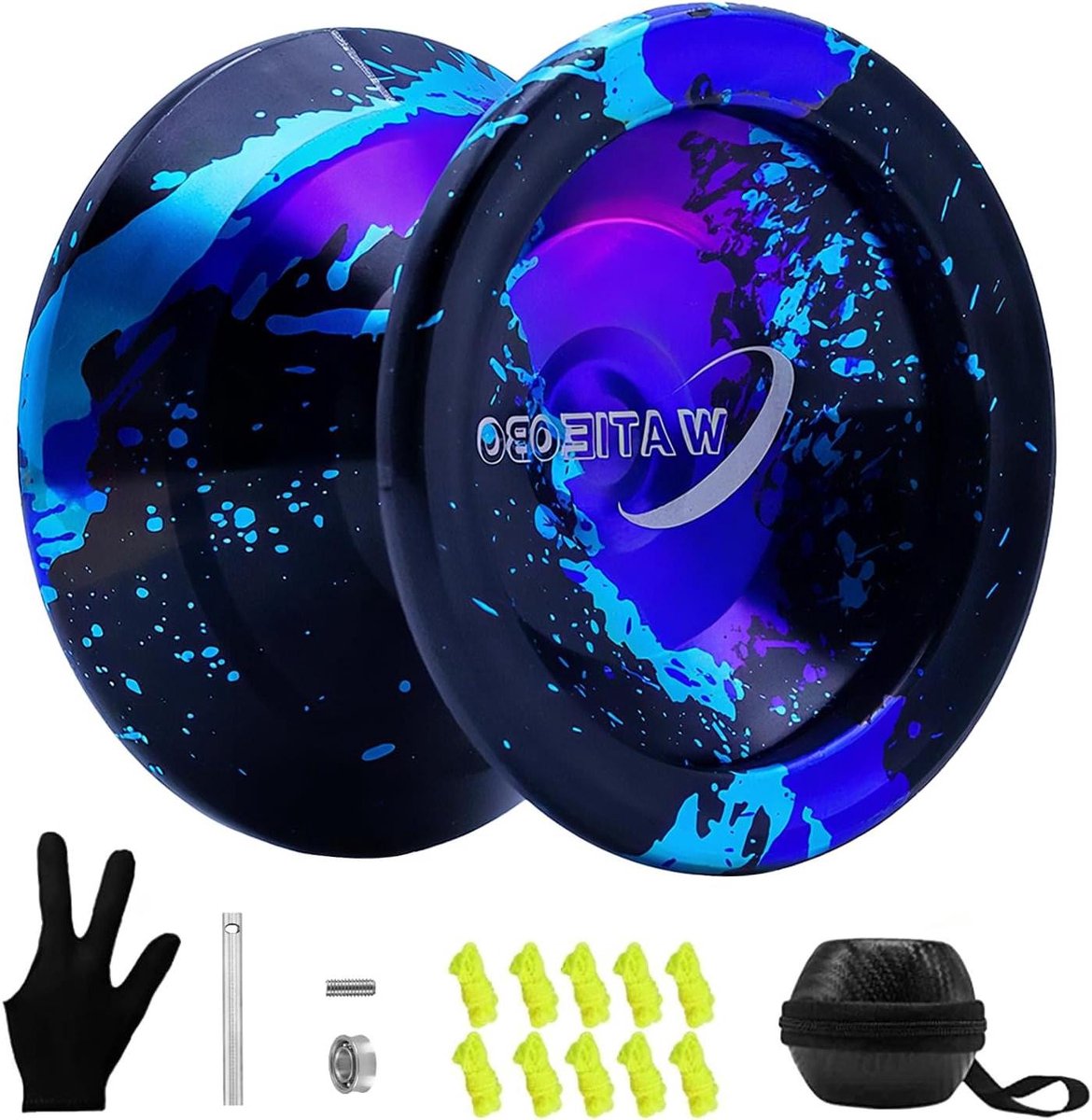 Metalen Yoyo - Professionele Jojo - Vaardigheden Oefenen - Niet-reagerend Lager - 5.7 cm - Camouflage