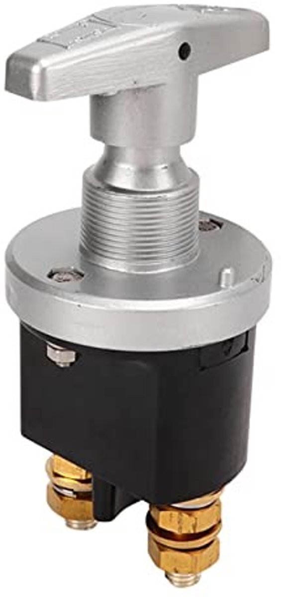 Pissente 12V Accu Uitschakelschakelaar - Waterdicht & Duurzaam - 500A