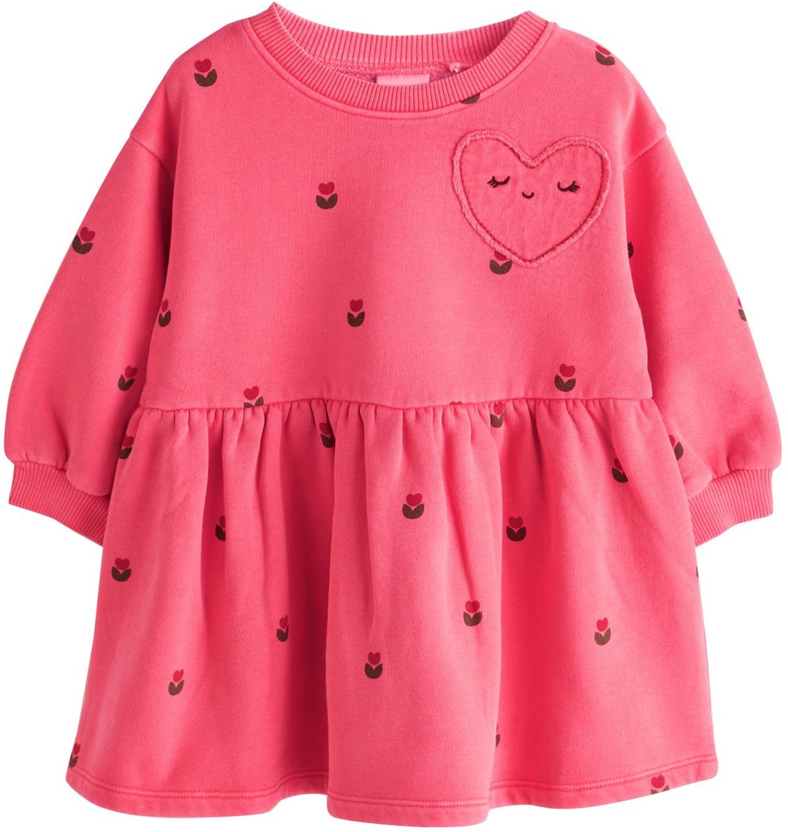 Next - Meisjes - Sweaterjurkje - Roze