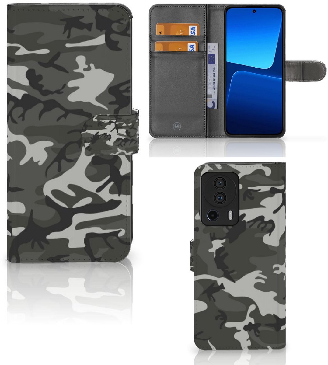 Xiaomi 13 Lite Telefoon Hoesje Army Light