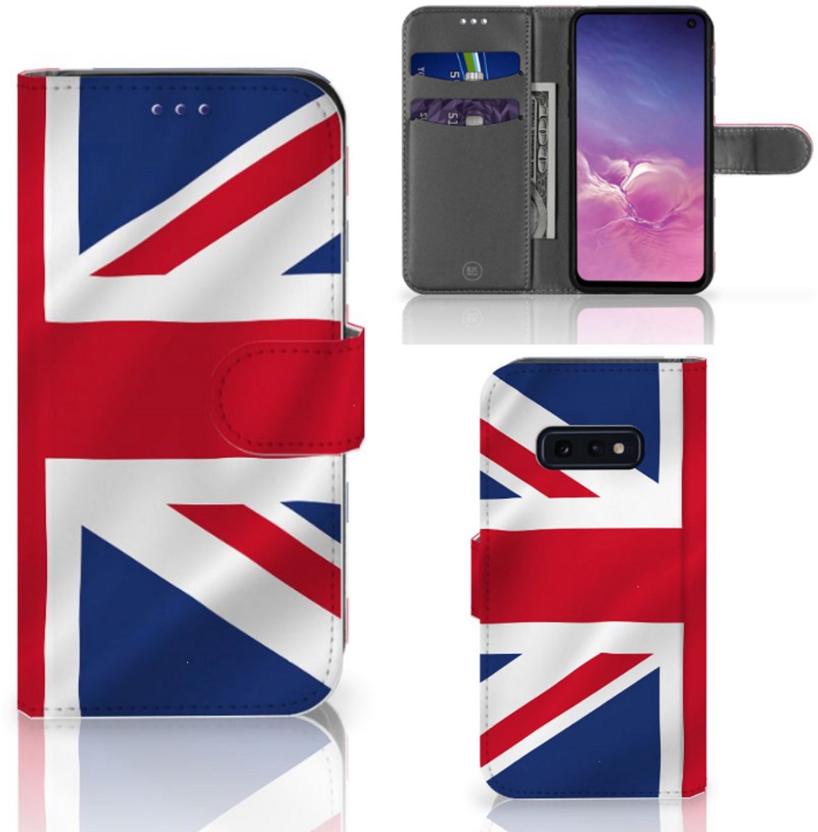 Samsung Galaxy S10e Bookstyle Case Groot-Brittannië