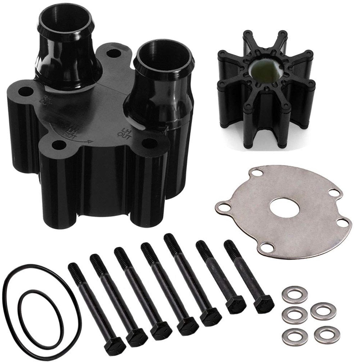 Sogiol® Waterpompwaaierassemblage - Vervangbaar Mercruiser Bravo 46-807151A14 - Lange levensduur - Robuuste en duurzame constructie - Eenvoudige en snelle vervanging