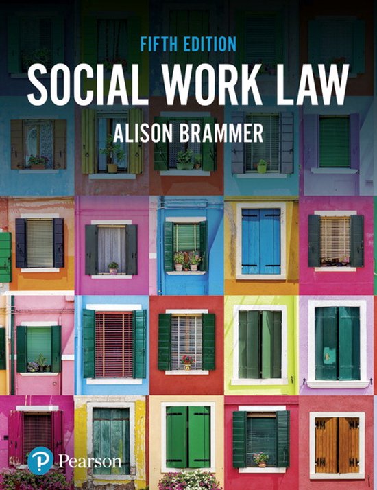 Social Work Law - cover