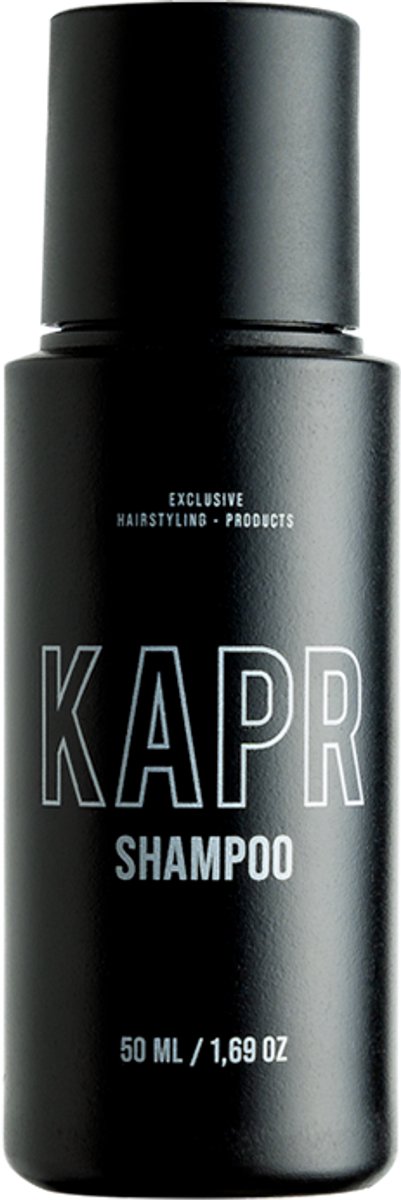 KAPR Shampoo 50ml – Shampoo Mannen – Professionele Shampoo – Frisse Geur – Reisformaat – Alle Haartypes