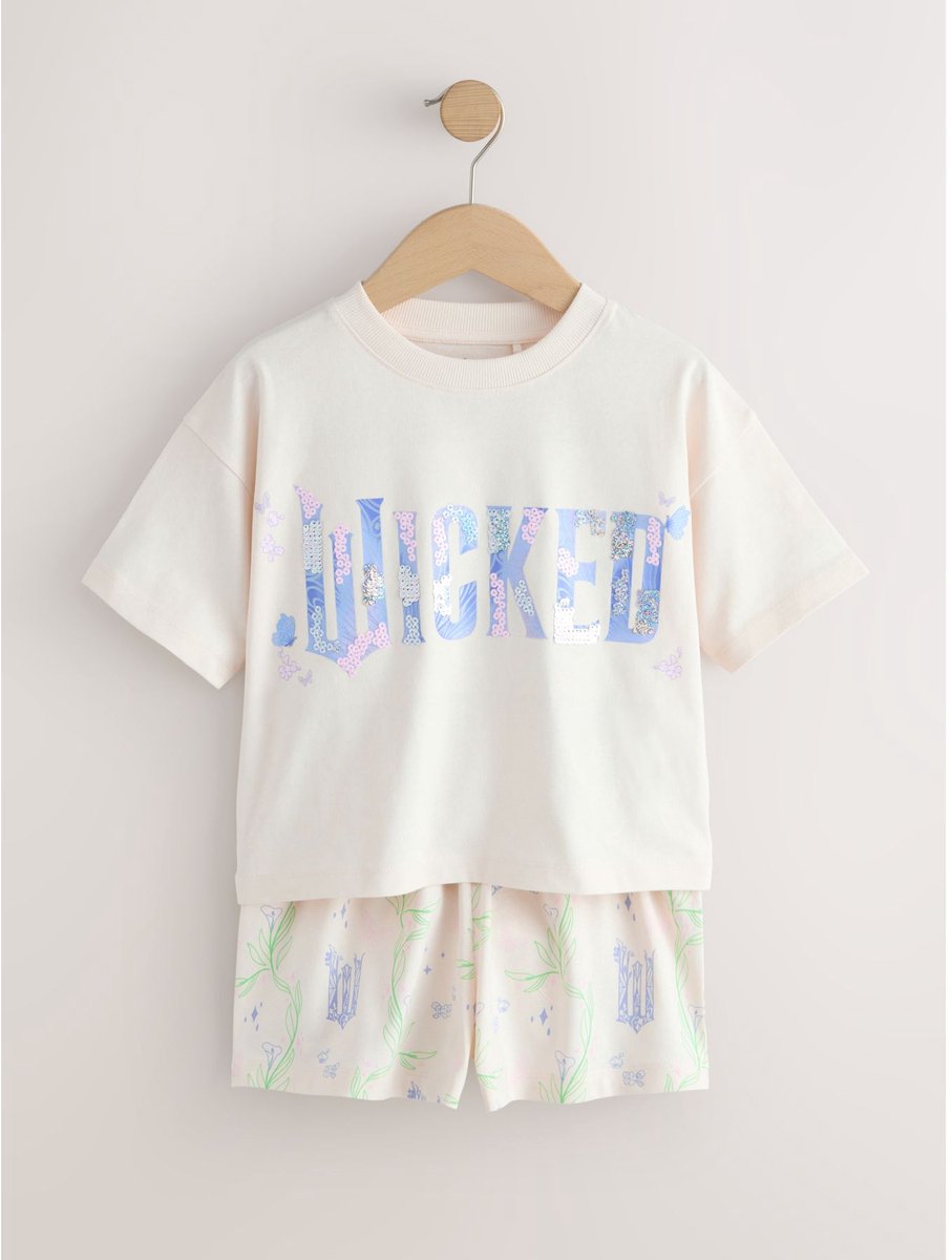 Next - Meisjes - Korte Wicked pyjama - Paars