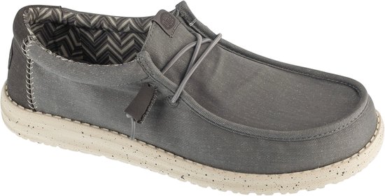 Hey Dude Wally Stretch Canvas, Hommes, Gris, Baskets, taille: 44