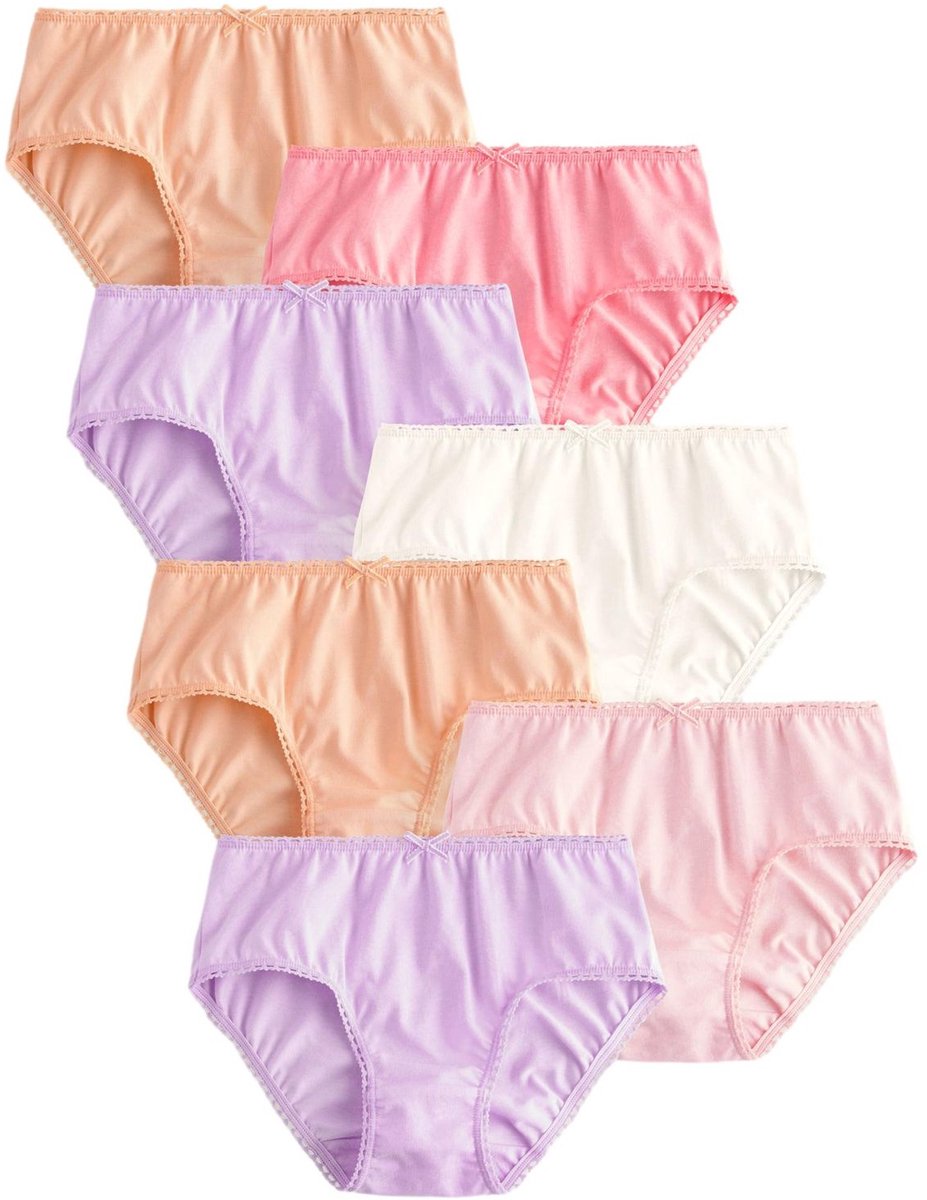 Next - Meisjes - Set van 7 slips - Oranje