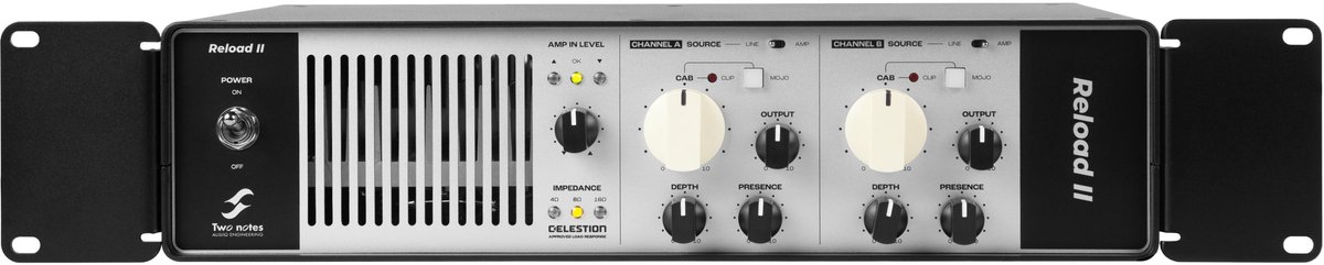Two Notes Reload II Reactive Loadbox & Attenuator - Loadbox