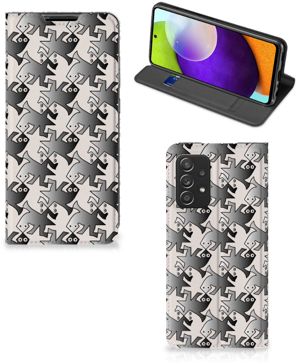 Samsung Galaxy A52 Hoesje maken Salamander Grey