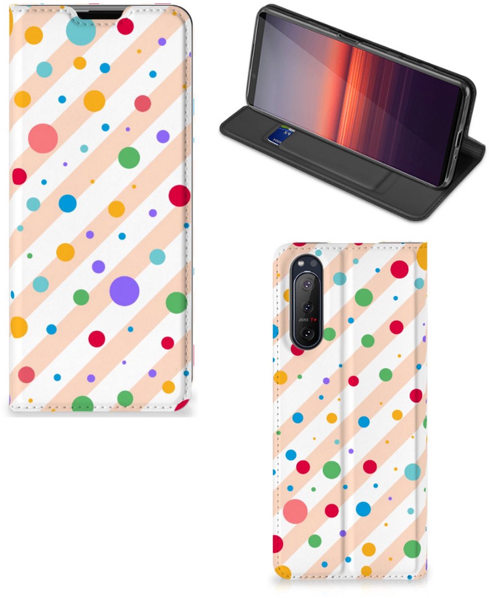 Sony Xperia 5 II Hoesje met Magneet Dots