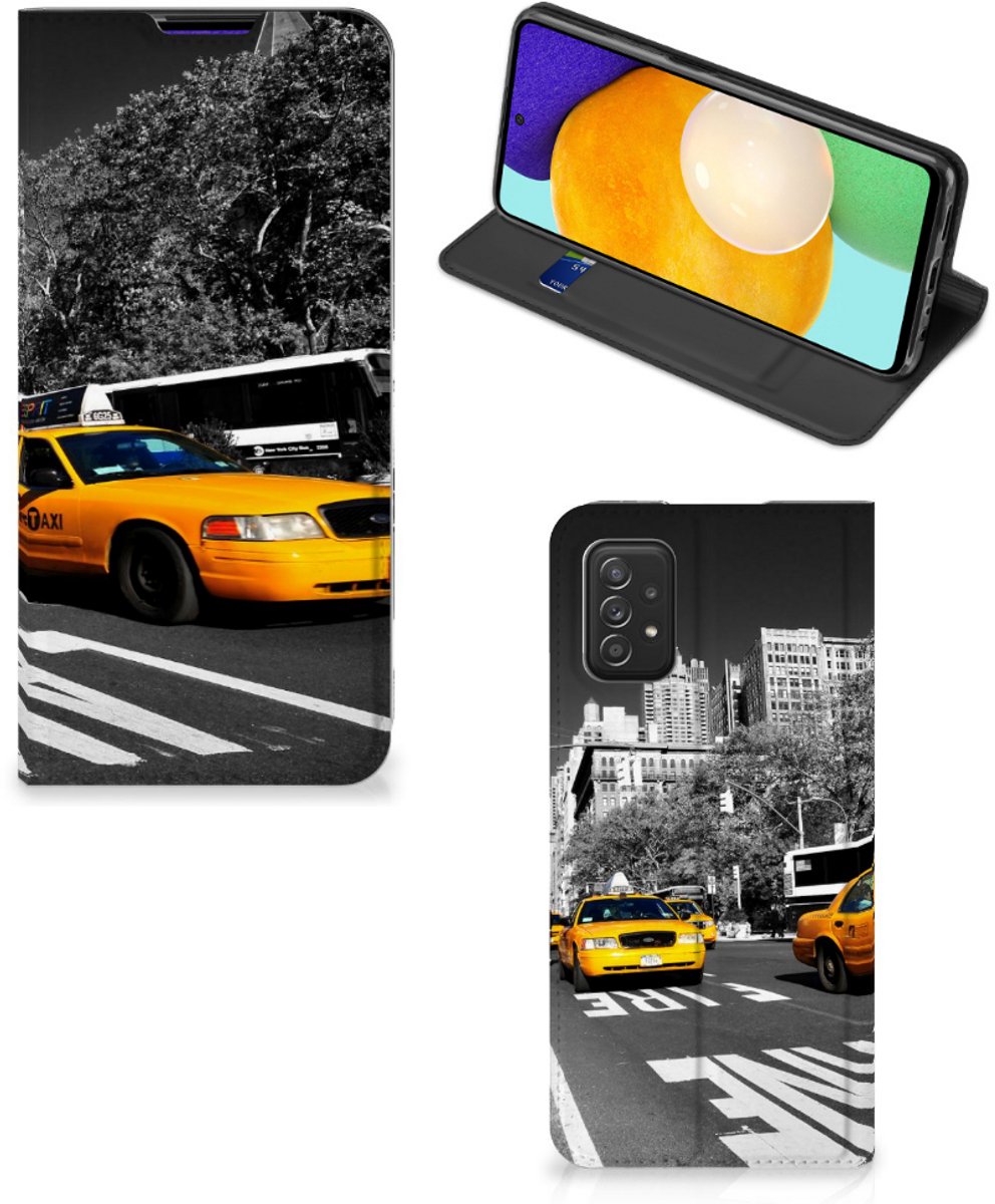 Samsung Galaxy A03s Book Cover New York Taxi